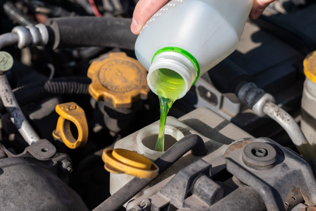 Engine Coolant Usage