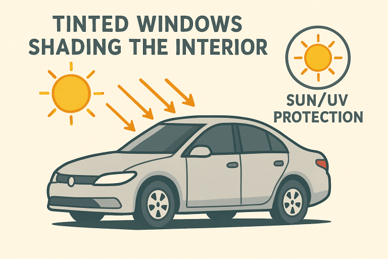 Benefits of Automotive Window Tinting for Comfort, Style, and Safety Key Takeaways Window tinting significantly reduces interior heat, leading to a more comfortable ride. It blocks harmful UV rays, protecting both passengers and the vehicle's interior. Tinted windows enhance privacy and deter potential theft. They reduce glare, improving visibility and driving safety. High-quality tints can strengthen windows, adding an extra layer of security. Table of Contents Introduction Heat Reduction and Energy Efficiency UV Protection and Interior Preservation Enhanced Privacy and Security Glare Reduction for Safer Driving Window Strengthening and Shatter Resistance Aesthetic Enhancement Environmental Benefits Choosing the Right Window Tint Automotive window tinting provides advantages that go far beyond simple aesthetics. It significantly improves comfort during drives by maintaining cooler interior temperatures and reducing sun exposure. For drivers seeking both style and function, window tinting is an upgrade worth considering, especially if you want to protect your vehicle long-term or enhance ride quality. If you are interested in protecting and improving your vehicle's surfaces, you might also explore ceramic coating for cars in Springfield, PA, for comprehensive vehicle care. Think of tinted windows as a helpful shield for your car. They offer protection against harmful UV rays and deter unwanted attention, while also contributing to a safer, more energy-efficient driving experience. These benefits extend to the personal well-being of drivers and passengers alike, ensuring everyone in the car remains comfortable and protected from harmful solar radiation. Window tinting has evolved with advanced materials and technologies, making it more effective and accessible than ever before. Whether you are concerned about your health, the longevity of your car’s interior, or security, window tinting is a smart solution that addresses all these needs. For those searching to enhance their car's exterior and overall protection, services like automotive ceramic coating near me can provide added durability and a long-lasting glossy finish. Heat Reduction and Energy Efficiency One of the leading reasons car owners choose window tinting is its remarkable heat-reduction properties. Premium tints can block out much of the solar energy that tries to penetrate your car’s interior. This means your vehicle stays cooler, which means less reliance on air conditioning. When you reduce your air conditioning use, your vehicle consumes less fuel, improving efficiency and benefiting both your wallet and the environment. The energy-saving effect of window tinting is particularly valuable during hot summer months, ensuring comfort even in high temperatures. Window tints can help keep car interiors notably cooler and reduce energy consumption. UV Protection and Interior Preservation Continuous exposure to ultraviolet rays can cause significant harm over time. Without protection, UV radiation can lead to skin aging and increase the risk of skin cancer. Window tinting provides a strong barrier, blocking up to 99 percent of these harmful rays. This protection not only keeps occupants safer but also helps preserve interior components, such as leather seats, dashboards, and electronic systems, from fading, cracking, or deterioration. For families who spend extended periods in the car, this level of protection is invaluable. Enhanced Privacy and Security In addition to sun protection, automotive window tinting is an effective deterrent against theft. Tinted windows obscure the view into your vehicle, making it far less tempting for would-be thieves to target your car. This heightened privacy is essential when traveling with valuables or children. As noted by the National Highway Traffic Safety Administration (NHTSA), making valuables less visible significantly reduces the risk of break-ins. Some window films also hold shattered glass together upon impact, providing an extra measure of security in case of accidents or attempted theft. Glare Reduction for Safer Driving Glare from sunlight, reflective surfaces, or oncoming headlights can diminish a driver’s ability to see clearly and respond effectively on the road. Window tinting reduces glare, which in turn reduces eye fatigue and enhances overall reaction time, helping drivers stay alert and focused. This improved visibility is especially beneficial during sunrise, sunset, and nighttime driving, when glare poses the greatest safety risks. Window Strengthening and Shatter Resistance One often-overlooked benefit of window tinting is the structural support it provides to car windows. High-quality window film can help hold glass together if it breaks, minimizing the risk of injury from flying glass during accidents or harsh weather events. This added reinforcement can offer peace of mind to drivers and passengers, knowing that their vehicle is better equipped to handle unexpected impacts. Aesthetic Enhancement Automotive window tinting also provides a clear path to style without sacrificing function. Tinting enhances a car's appearance, creating a sleek, sophisticated look. Car owners can select from a variety of shades, tones, and finishes to customize their vehicle to match their individual style. This visual upgrade is not just about aesthetics; it can also increase your vehicle's resale value, as a well-maintained appearance is attractive to buyers. Environmental Benefits Using less air conditioning does more than just save money at the pump. It also reduces a car’s overall environmental impact by cutting fuel consumption and associated emissions. Environmentally conscious drivers value window tinting as part of a broader strategy to make automotive care more sustainable. With more people seeking ways to lessen their carbon footprint, even small steps like installing window tint can make a meaningful difference over time. Choosing the Right Window Tint When selecting window tint, several factors come into play. Consider the amount of heat and UV protection needed, local legal requirements regarding darkness and reflectivity, and your visual preferences for shade. Consulting a professional installer ensures you get a quality product that complies with state laws and meets your goals. Making an informed choice will provide the best possible outcome, both in appearance and functionality. It is a good idea to research local regulations and talk with experienced professionals to find the ideal solution for your car and lifestyle. Automotive window tinting is among the most effective upgrades for enhancing comfort, style, and safety in any vehicle. When paired with options like ceramic coatings, it enhances overall protection and value, delivering a premium driving experience every time you get behind the wheel. Benefits of Automotive Window Tinting for Comfort, Style, and Safety Key Takeaways Window tinting significantly reduces interior heat, leading to a more comfortable ride. It blocks harmful UV rays, protecting both passengers and the vehicle's interior. Tinted windows enhance privacy and deter potential theft. They reduce glare, improving visibility and driving safety. High-quality tints can strengthen windows, adding an extra layer of security. Table of Contents Introduction Heat Reduction and Energy Efficiency UV Protection and Interior Preservation Enhanced Privacy and Security Glare Reduction for Safer Driving Window Strengthening and Shatter Resistance Aesthetic Enhancement Environmental Benefits Choosing the Right Window Tint Automotive window tinting provides advantages that go far beyond simple aesthetics. It significantly improves comfort during drives by maintaining cooler interior temperatures and reducing sun exposure. For drivers seeking both style and function, window tinting is an upgrade worth considering, especially if you want to protect your vehicle long-term or enhance ride quality. If you are interested in protecting and improving your vehicle's surfaces, you might also explore ceramic coating for cars in Springfield, PA, for comprehensive vehicle care. Think of tinted windows as a helpful shield for your car. They offer protection against harmful UV rays and deter unwanted attention, while also contributing to a safer, more energy-efficient driving experience. These benefits extend to the personal well-being of drivers and passengers alike, ensuring everyone in the car remains comfortable and protected from harmful solar radiation. Window tinting has evolved with advanced materials and technologies, making it more effective and accessible than ever before. Whether you are concerned about your health, the longevity of your car’s interior, or security, window tinting is a smart solution that addresses all these needs. For those searching to enhance their car's exterior and overall protection, services like automotive ceramic coating near me can provide added durability and a long-lasting glossy finish. Heat Reduction and Energy Efficiency One of the leading reasons car owners choose window tinting is its remarkable heat-reduction properties. Premium tints can block out much of the solar energy that tries to penetrate your car’s interior. This means your vehicle stays cooler, which means less reliance on air conditioning. When you reduce your air conditioning use, your vehicle consumes less fuel, improving efficiency and benefiting both your wallet and the environment. The energy-saving effect of window tinting is particularly valuable during hot summer months, ensuring comfort even in high temperatures. Window tints can help keep car interiors notably cooler and reduce energy consumption. UV Protection and Interior Preservation Continuous exposure to ultraviolet rays can cause significant harm over time. Without protection, UV radiation can lead to skin aging and increase the risk of skin cancer. Window tinting provides a strong barrier, blocking up to 99 percent of these harmful rays. This protection not only keeps occupants safer but also helps preserve interior components, such as leather seats, dashboards, and electronic systems, from fading, cracking, or deterioration. For families who spend extended periods in the car, this level of protection is invaluable. Enhanced Privacy and Security In addition to sun protection, automotive window tinting is an effective deterrent against theft. Tinted windows obscure the view into your vehicle, making it far less tempting for would-be thieves to target your car. This heightened privacy is essential when traveling with valuables or children. As noted by the National Highway Traffic Safety Administration (NHTSA), making valuables less visible significantly reduces the risk of break-ins. Some window films also hold shattered glass together upon impact, providing an extra measure of security in case of accidents or attempted theft. Glare Reduction for Safer Driving Glare from sunlight, reflective surfaces, or oncoming headlights can diminish a driver’s ability to see clearly and respond effectively on the road. Window tinting reduces glare, which in turn reduces eye fatigue and enhances overall reaction time, helping drivers stay alert and focused. This improved visibility is especially beneficial during sunrise, sunset, and nighttime driving, when glare poses the greatest safety risks. Window Strengthening and Shatter Resistance One often-overlooked benefit of window tinting is the structural support it provides to car windows. High-quality window film can help hold glass together if it breaks, minimizing the risk of injury from flying glass during accidents or harsh weather events. This added reinforcement can offer peace of mind to drivers and passengers, knowing that their vehicle is better equipped to handle unexpected impacts. Aesthetic Enhancement Automotive window tinting also provides a clear path to style without sacrificing function. Tinting enhances a car's appearance, creating a sleek, sophisticated look. Car owners can select from a variety of shades, tones, and finishes to customize their vehicle to match their individual style. This visual upgrade is not just about aesthetics; it can also increase your vehicle's resale value, as a well-maintained appearance is attractive to buyers. Environmental Benefits Using less air conditioning does more than just save money at the pump. It also reduces a car’s overall environmental impact by cutting fuel consumption and associated emissions. Environmentally conscious drivers value window tinting as part of a broader strategy to make automotive care more sustainable. With more people seeking ways to lessen their carbon footprint, even small steps like installing window tint can make a meaningful difference over time. Choosing the Right Window Tint When selecting window tint, several factors come into play. Consider the amount of heat and UV protection needed, local legal requirements regarding darkness and reflectivity, and your visual preferences for shade. Consulting a professional installer ensures you get a quality product that complies with state laws and meets your goals. Making an informed choice will provide the best possible outcome, both in appearance and functionality. It is a good idea to research local regulations and talk with experienced professionals to find the ideal solution for your car and lifestyle. Automotive window tinting is among the most effective upgrades for enhancing comfort, style, and safety in any vehicle. When paired with options like ceramic coatings, it enhances overall protection and value, delivering a premium driving experience every time you get behind the wheel.